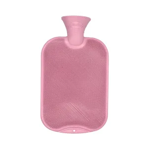 2 Litre Crepe Single Ribbed Fashy Hot Water Bottle