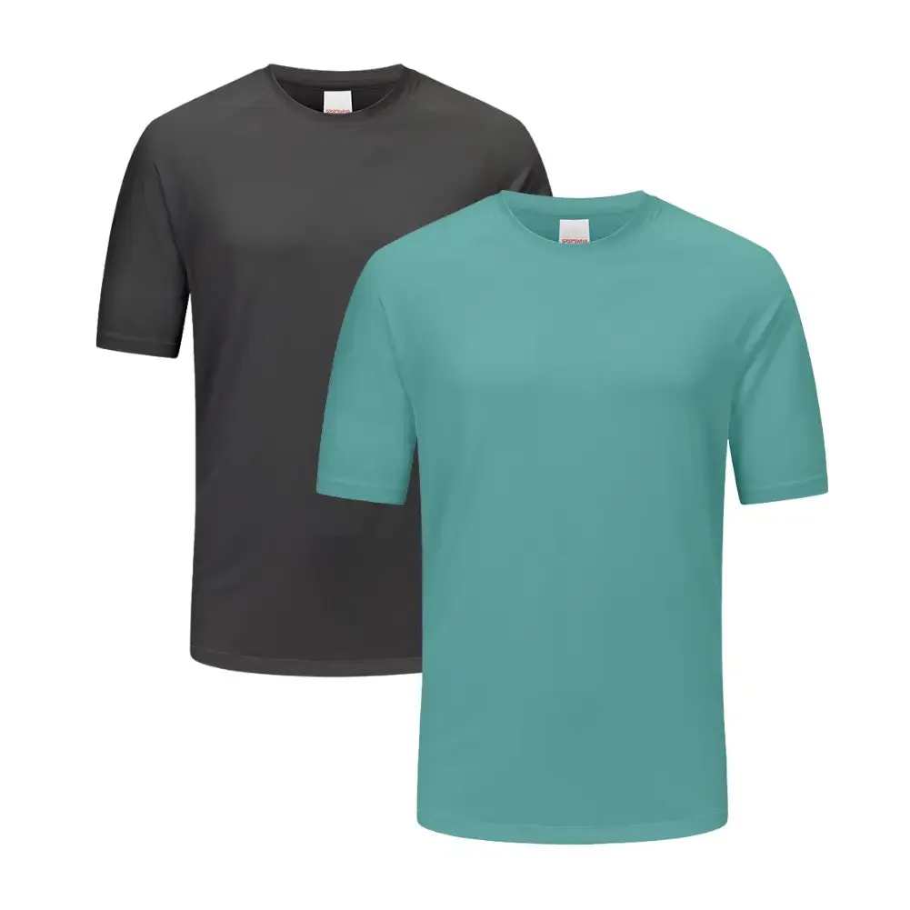 2 Pack Mens Short Sleeve Tshirt