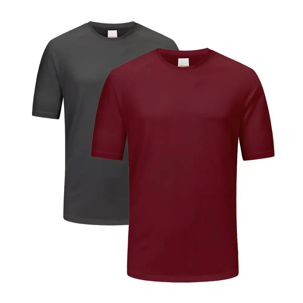 2 Pack Mens Short Sleeve Tshirt