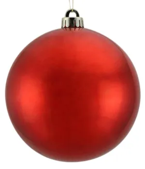 200MM Shiny Red Ball Ornament