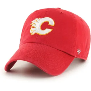 47 Brand NHL Clean Up Adjustable Hat - Calgary Flames