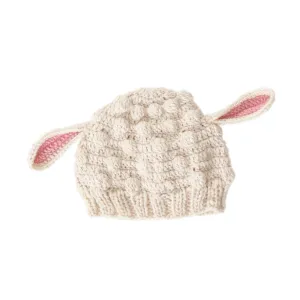 Acorn Kids: Lamb Beanie Cream