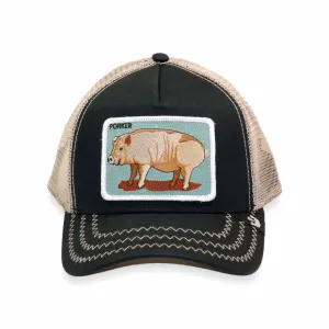 Bacon Bacon Trucker Cap Black