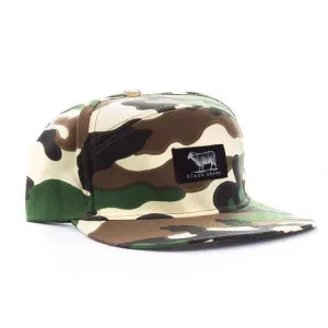 Black Sheep Label Series 6-Panel Camp Hat Woodland Camo