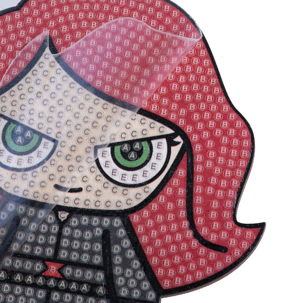 CAFGR-MCU007: "Black Widow" Crystal Art Buddy MARVEL Series 1