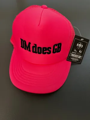 DM does GB - Hot Pink Trucker Hat