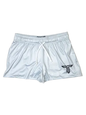 Essential Women's Gym Short (3" Inseam) - Silver