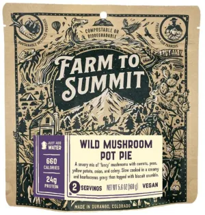 Farm to Summit Wild Mushroom Pot Pie