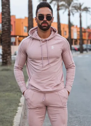 Gym King Signature Overhead Hoodie - Dusky Pink