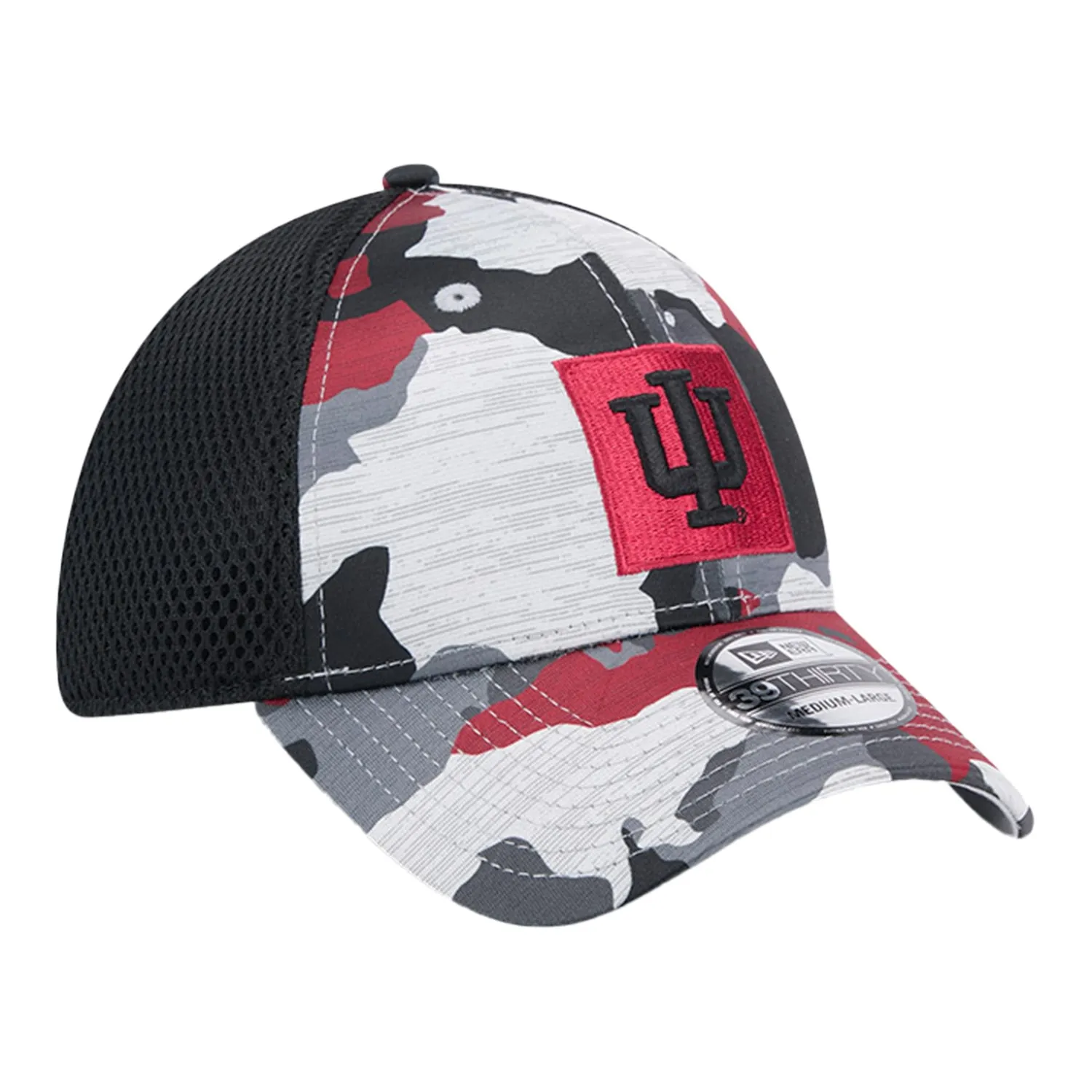 Indiana Hoosiers Camo Primary Flex Hat