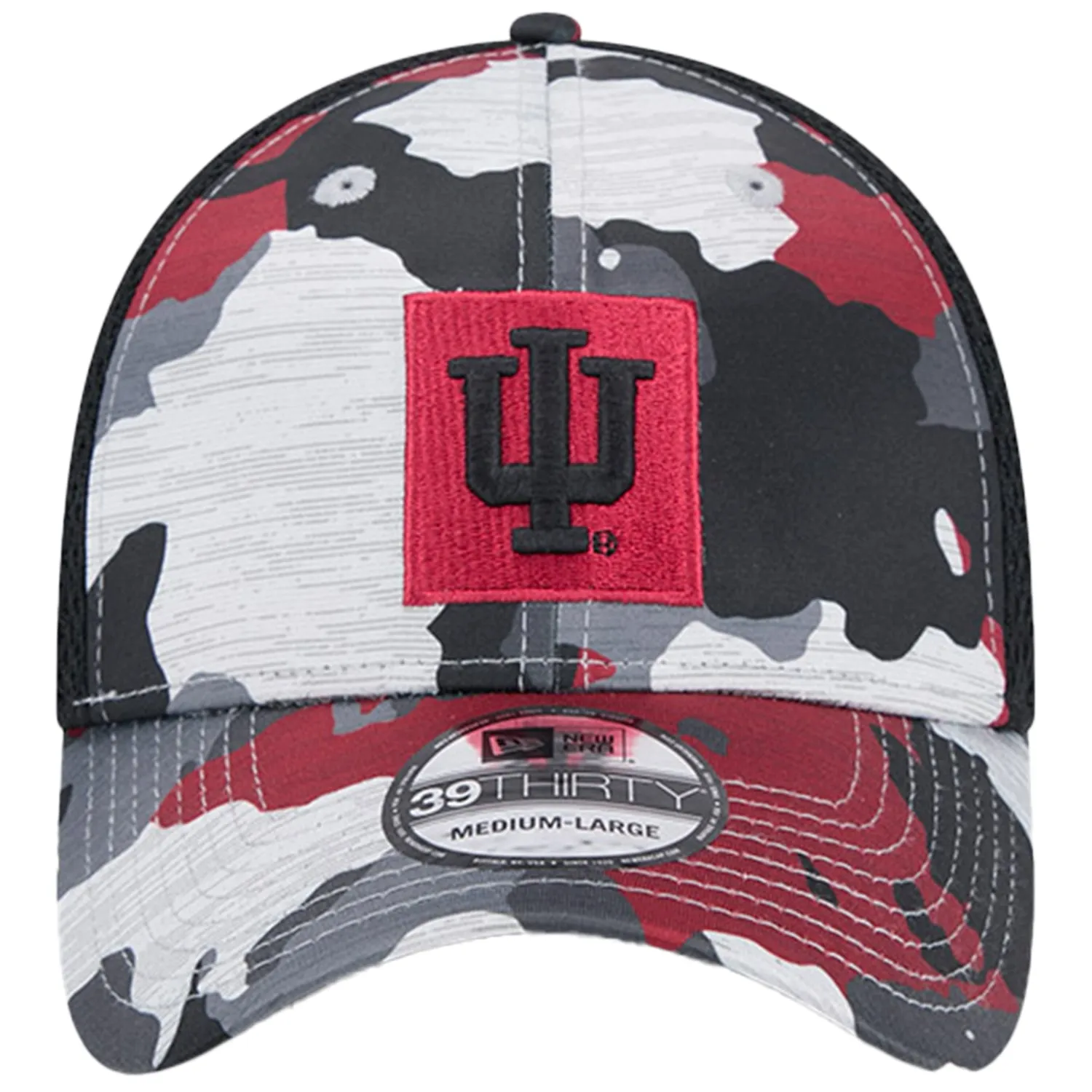 Indiana Hoosiers Camo Primary Flex Hat