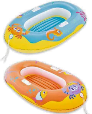 Inflatables and Floats Bestway 47" x 31" Big Kiddie Raft Inflatable Float, 3-6 Years