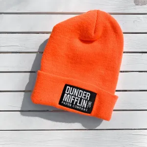 Lazy Scranton Dwight Beanie - Orange