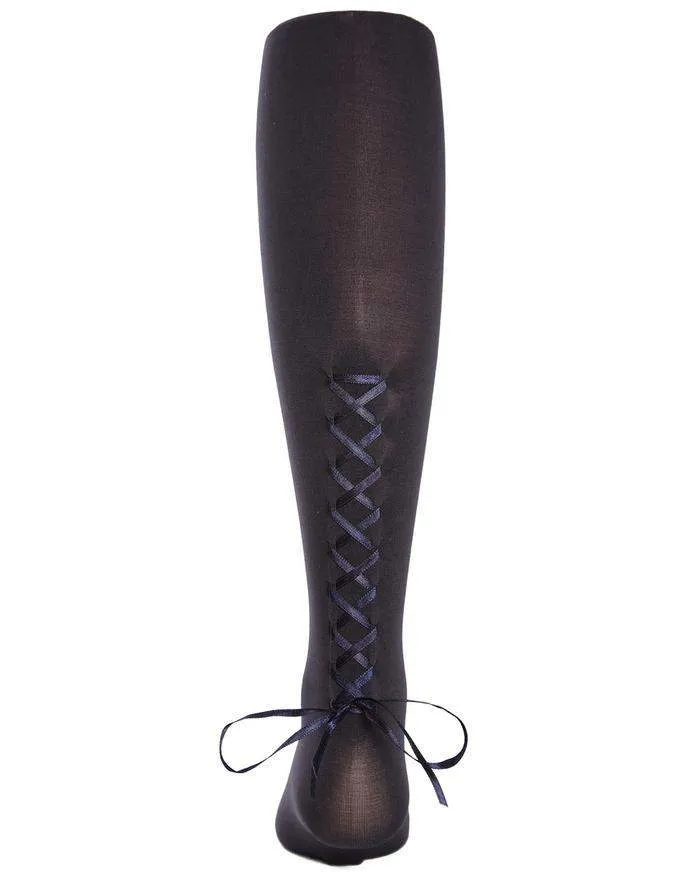 MeMoi Lace Up Girls Tights Style: MK-706