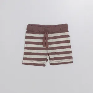 MI - Kids 'White' Striped Cotton Shorts MI115