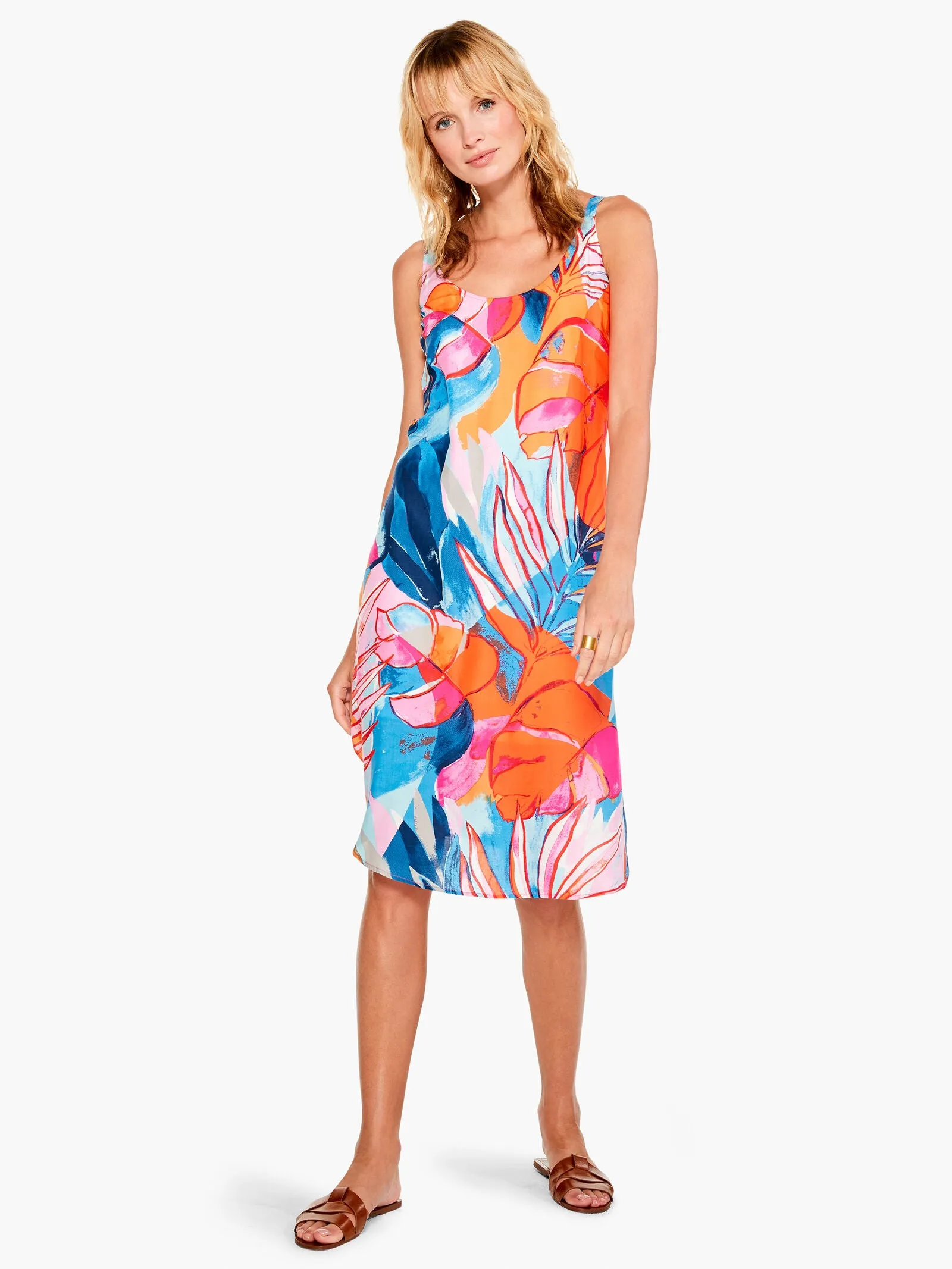 Nic   Zoe Tropical Mirage Dress