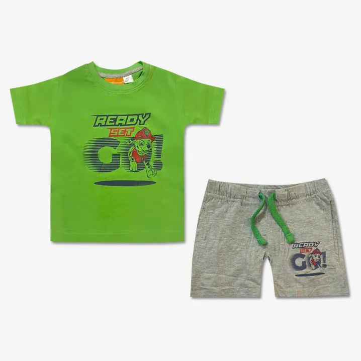 NK - Kids 'Green' Top - Bottom 2 Piece Set NK863