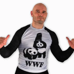 Panda Chair Shot Rash Guard