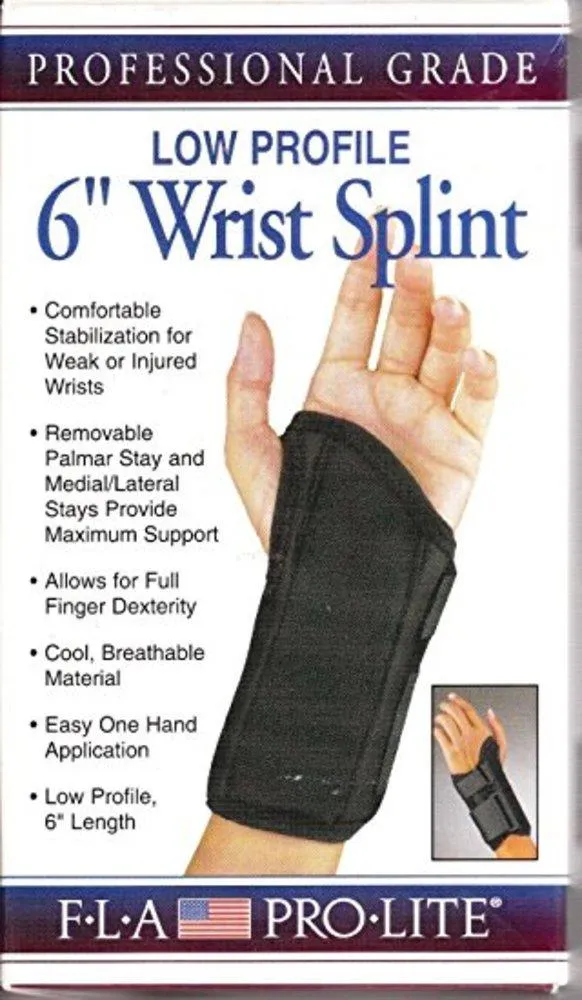 PRO•LITE 6" LOW PROFILE WRIST SPLINT