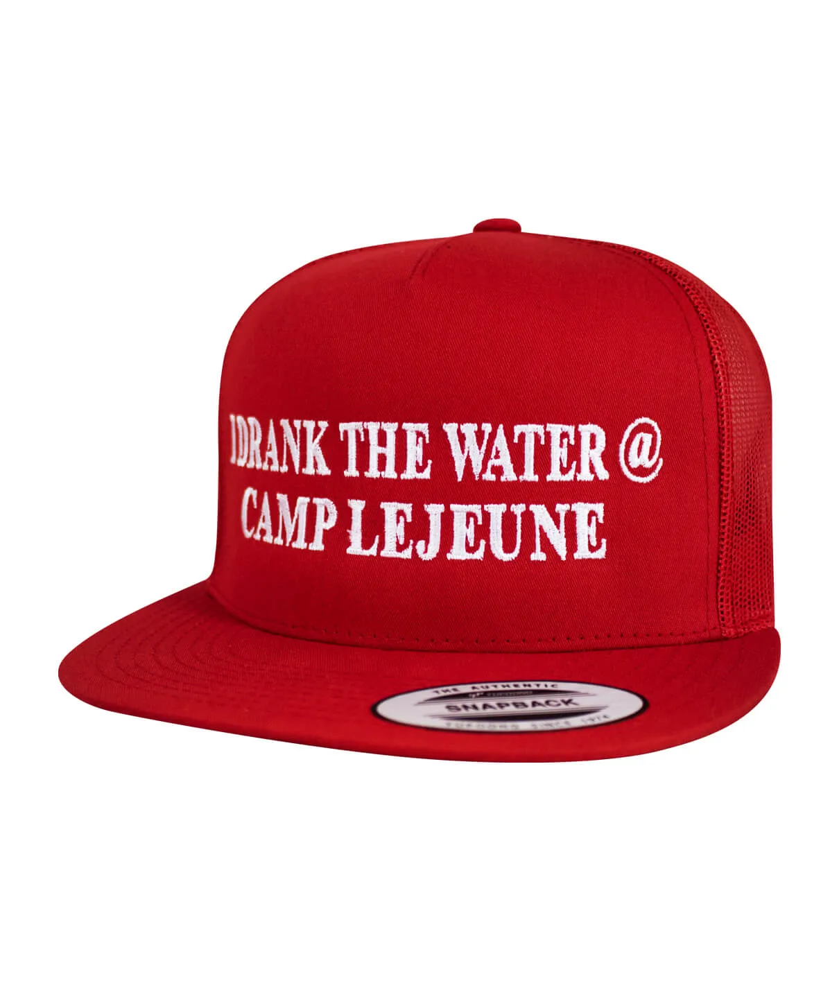 "I Drank the Water @ Camp Lejeune" - Trucker Baseball Hat