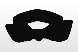 RAVEbandz - Adjustable Bow Knot Headband ADULT SIZE (Black)