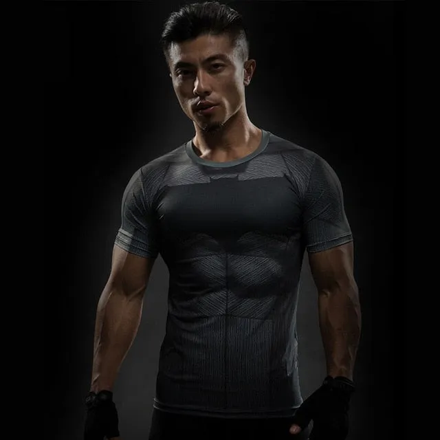 Short Sleeve 3D T Shirt Men