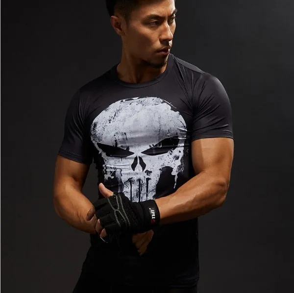 Short Sleeve 3D T Shirt Men