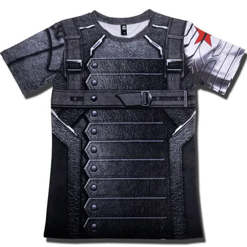 Short Sleeve 3D T Shirt Men