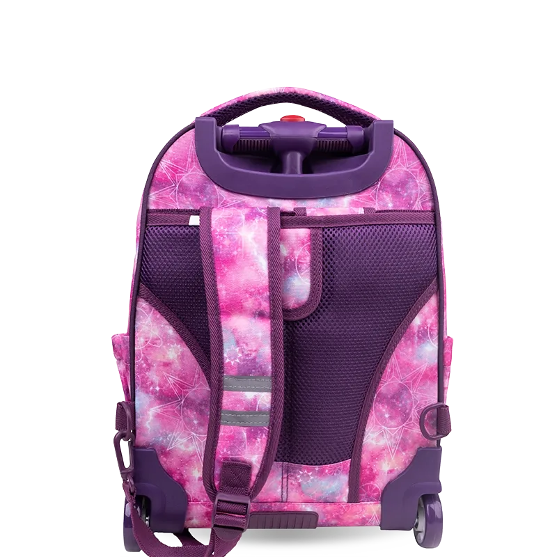 Sparkle 15 Inch Kids Rolling Backpack / Carry On