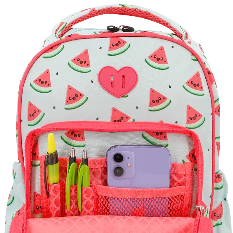 Sparkle 15 Inch Kids Rolling Backpack / Carry On