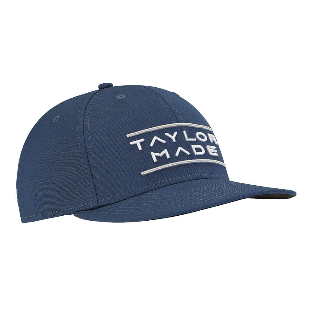 TaylorMade Stretchfit Flatbill Hat Golf Cap 2023