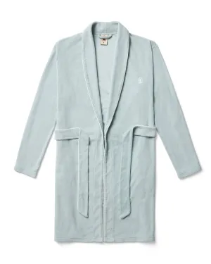 The Tropez Terry Cloth Robe - Gulf Blue