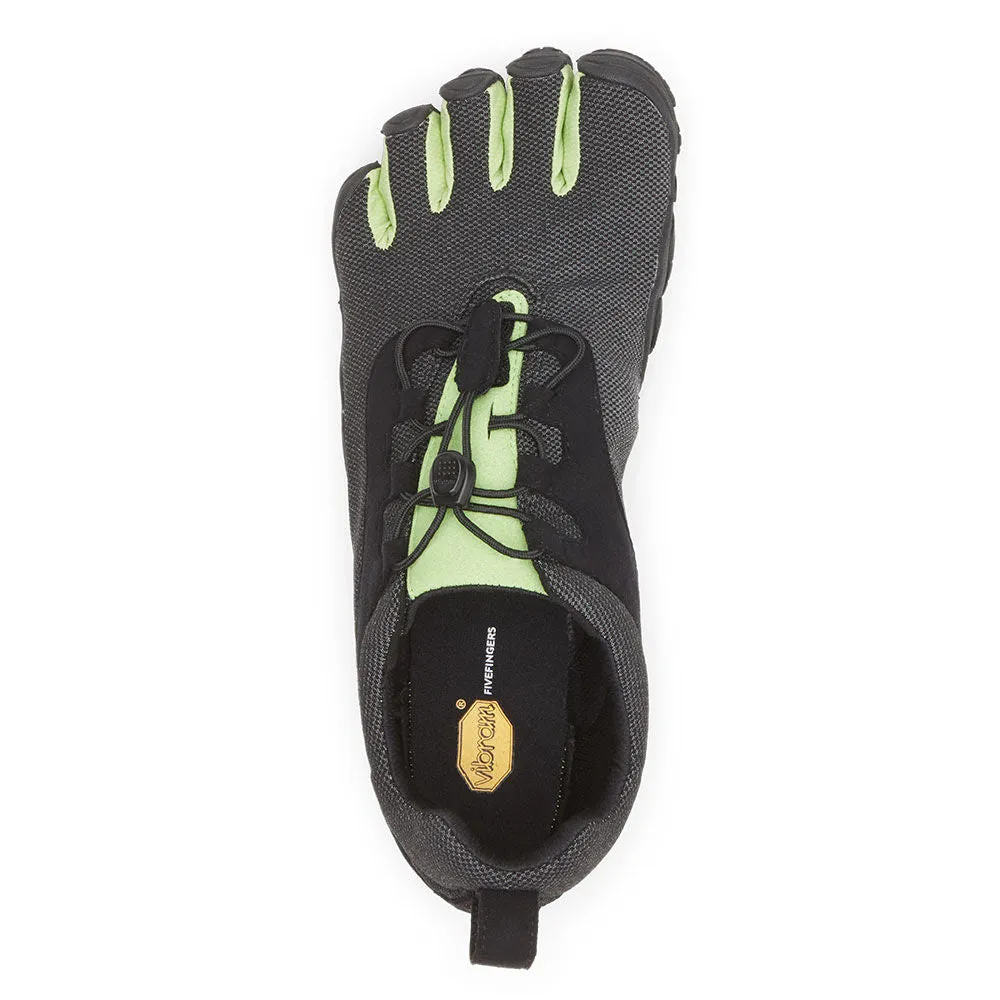 Vibram Women's V-Run Retro in Black Green Black