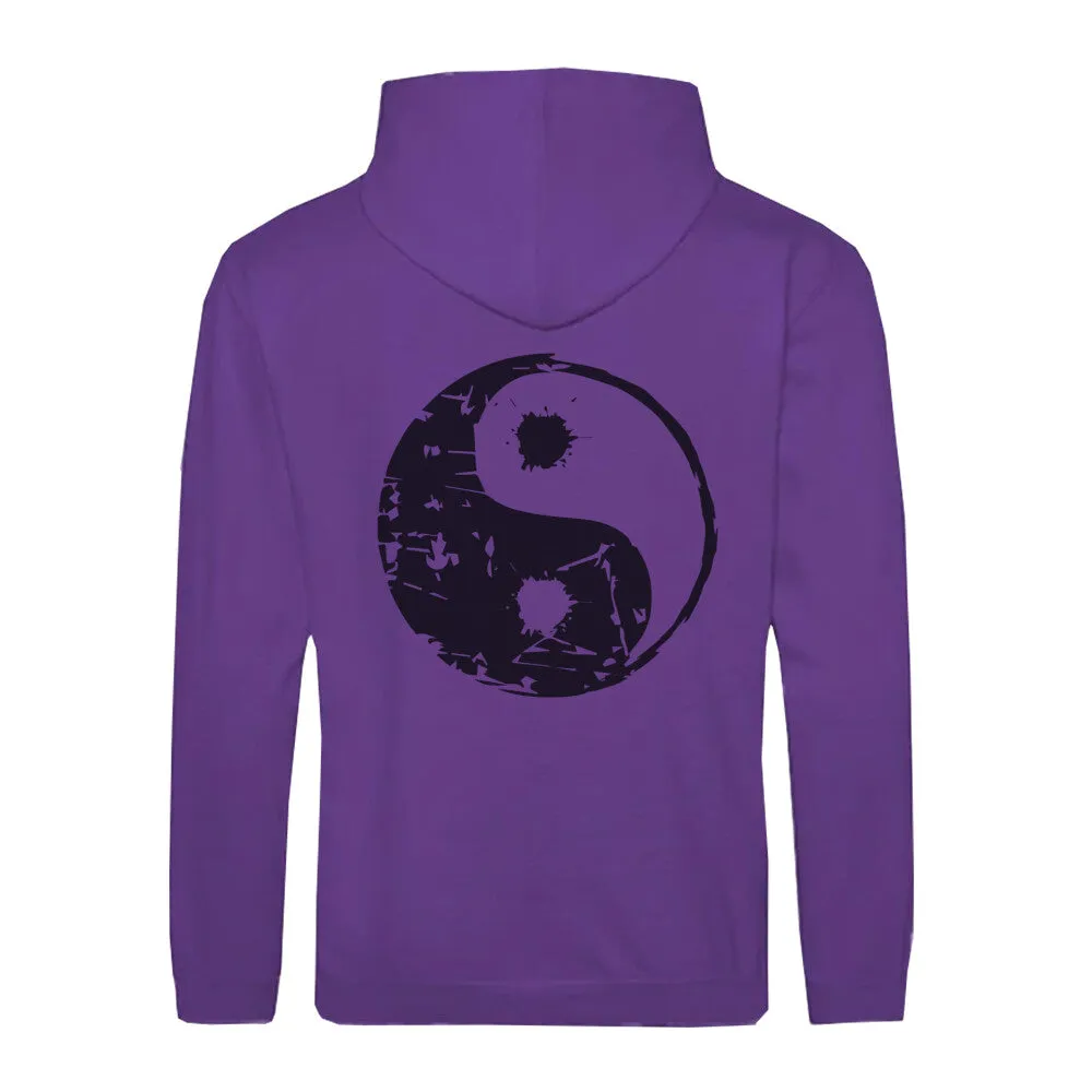 Zipper Hoodie Yin Yang Unisex